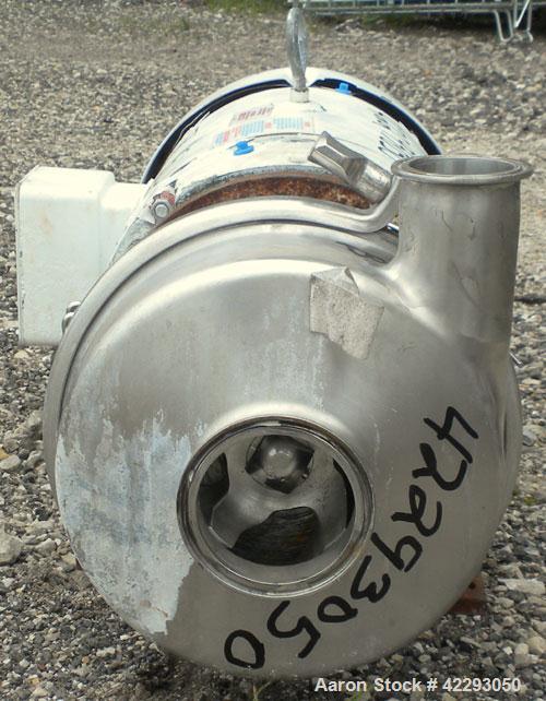 Used Stainless Steel Tri-Clover Centrifugal Pump, Model C218MD18-TS