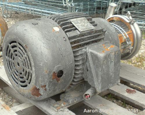 Used Stainless Steel Tri-Clover Centrifugal Pump, Model C218MD25T-S