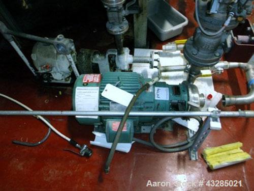 Used Stainless Steel Tri-Clover Centrifugal Pump, Model C327MDG25T-S-HD