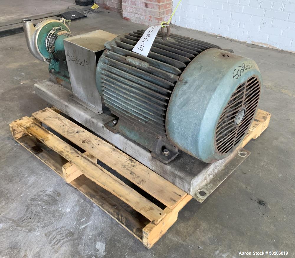 Used Tri-Clover Tri-Flo Model SP328ME-S Centrifugal Pump