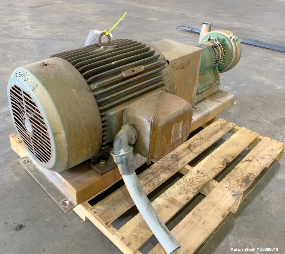 Used Tri-Clover Tri-Flo Model SP328ME-S Centrifugal Pump