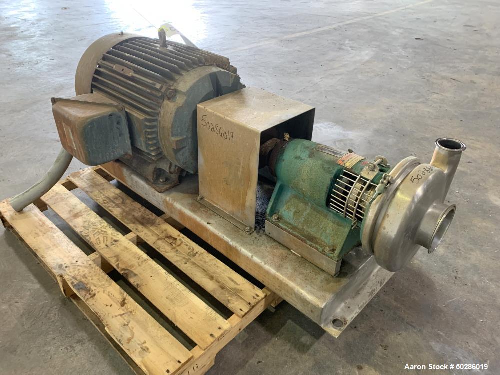 Used Tri-Clover Tri-Flo Model SP328ME-S Centrifugal Pump