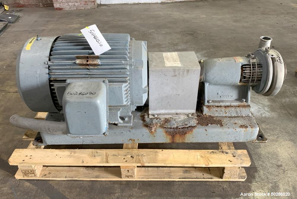 Used- Tri-Clover Tri-Flo Model SP328ME-S Centrifugal Pump