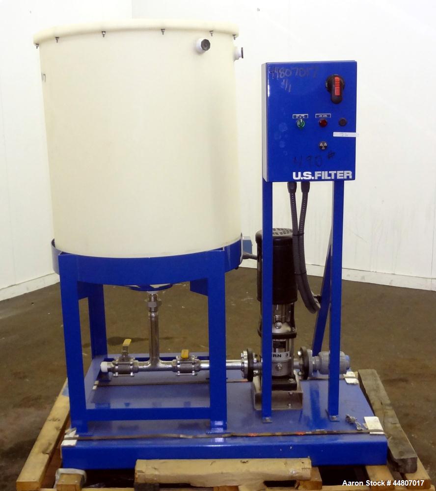 Unused- US Filter Agere Pump Skid