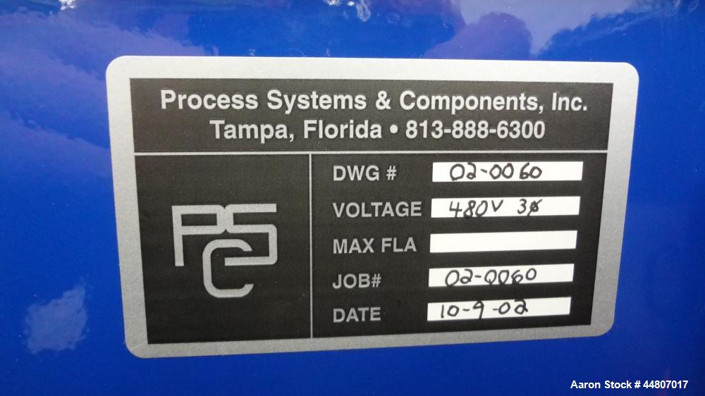 Unused- US Filter Agere Pump Skid