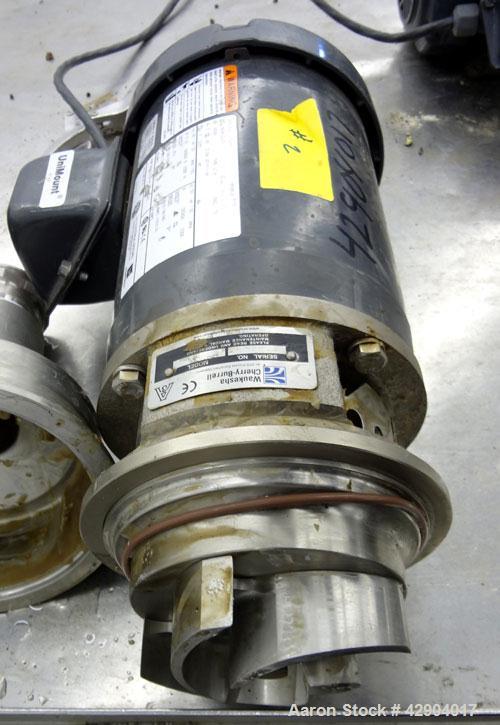 Used Stainless Steel Waukesha Centrifugal Pump, Model 2045