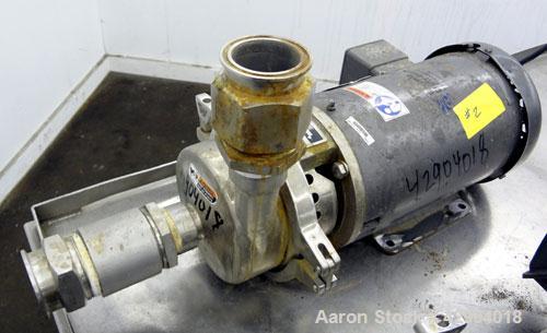 Used Stainless Steel Waukesha Centrifugal Pump, Model 2045