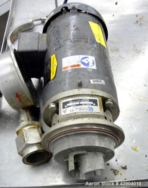 Used Stainless Steel Waukesha Centrifugal Pump, Model 2045