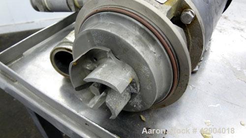 Used Stainless Steel Waukesha Centrifugal Pump, Model 2045