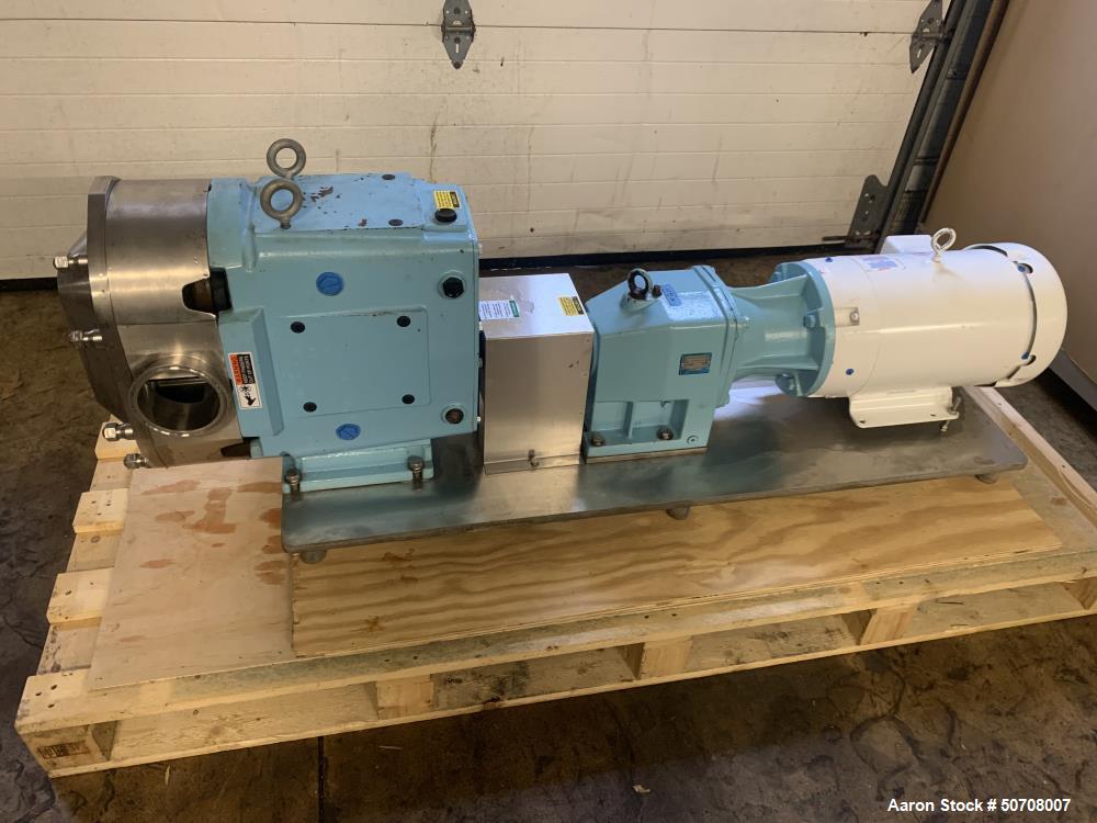 Waukesha 220-U2 stainless pump