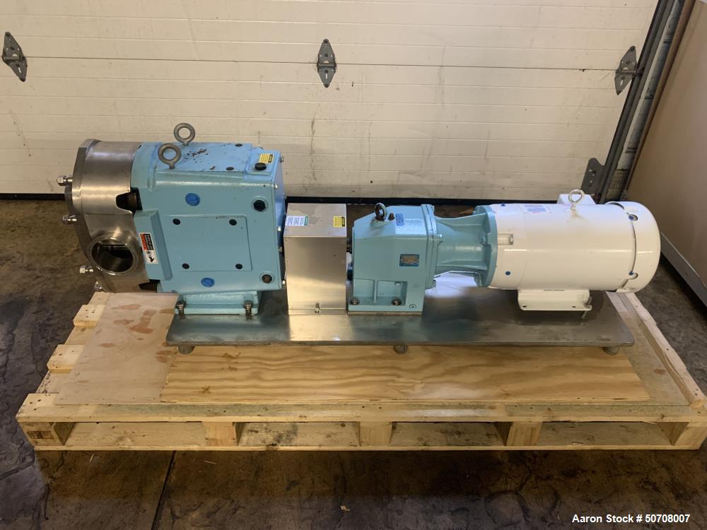 Waukesha 220-U2 stainless pump