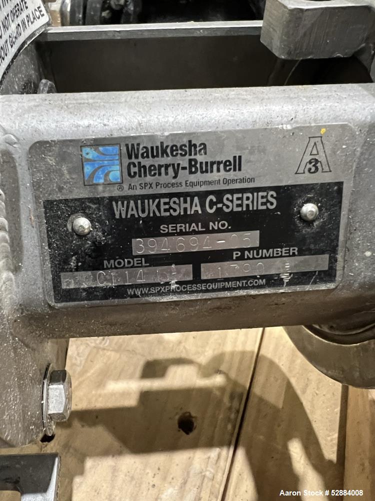 Waukesha / Cherry-Burrell C-Series Centrifugal Pump, Model C114