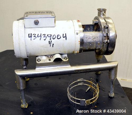 Used Stainless Steel Waukesha C Series Centrifugal Pump, Model C216