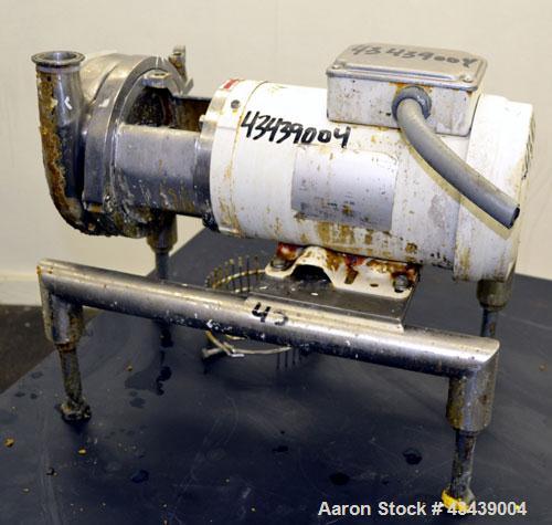 Used Stainless Steel Waukesha C Series Centrifugal Pump, Model C216