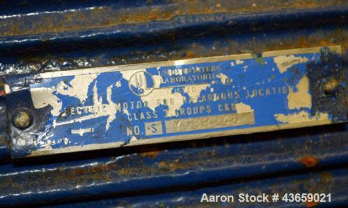 Used Worthington Centrifugal Pump, Model D1012, Size 1.5 X 1 X 6, 316 Stainless steel. Rated approximate 40 gallons per minute at 100’ head at 275 psi at 100 degrees F. 1.5” Inlet, 1” outlet, 4.80” d...