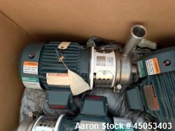 Unused- APV Crepaco Centrifugal Pump, Stainless Steel, Model W20/20