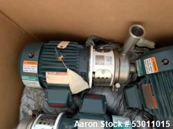 Unused- APV Crepaco Centrifugal Pump, Stainless Steel, Model W20/20. Approximate 105 gallons per minute, 95 head feet @ 3500...