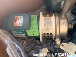 Unused- APV Crepaco Centrifugal Pump, Stainless Steel, Model W20/20. Approximate 105 gallons per minute, 95 head feet @ 3500...