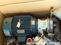 Unused- APV Crepaco Centrifugal Pump, Stainless Steel, Model W40/20. Approximate 120 gallons per minute, 190 head feet @ 350...