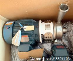 d- APV Crepaco Centrifugal Pump, Stainless Steel, Model W20/20. Approximate 105 gallons per minute, ...