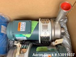 Unused- APV Crepaco Centrifugal Pump, Stainless Steel, Model W20/20. Approximate 105 gallons per minute, 95 head feet @ 3500...