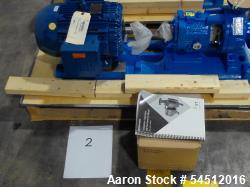 Unused Goulds 3196 ANSI centrifugal pump, size 1.5" x 3" - 6", with 316 stainless steel construction, 316 stainless steel sh...