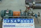 Used Goulds Centrifugal Pump, Model 3296, S Group, Size 1.5x3-8, 316 stainless steel. 3