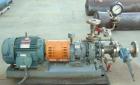 Used Goulds Centrifugal Pump, Model 3296, S Group, Size 1.5x3-8, 316 stainless steel. 3