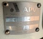 Unbenutzt - APV Crepaco Kreiselpumpe, Edelstahl, Modell W20/20. Ungefähr 105 Gallonen pro Minute, 95 Kopffüße @ 3500 U/min. ...