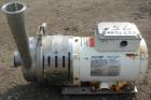 Used APV Centrifugal Pump, model W+22/20, 316 stainless steel. Approximate capacity 100 gallons per minute at 20' head. 2