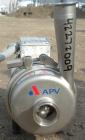 Used Stainless Steel APV Centrifugal Pump, model W+22/20