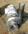 Used APV Centrifugal Pump, Model W50/100, 316 Stainless Steel. 4