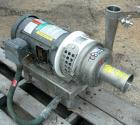 Used Stainless Steel APV Centrifugal Pump, Model WI-20/20,