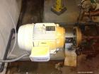 Used- Alfa Laval Stainless Steel centrifugal pump. 25 HP, 3/60/4160V at 3540 RPM, explosion proof motor. Previous Use: API P...