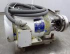 Used Ampco Centrifugal Pump, Model C114MD14T-S, 316 Stainless Steel. Approximately 15 gallons per minute.  1-1/2