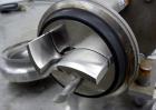 Used Ampco Centrifugal Pump, Model C114MD14T-S, 316 Stainless Steel. Approximately 15 gallons per minute.  1-1/2