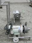Used Ampco Centrifugal Pump, Model DC2 2 1/2X2, 316 stainless steel. 2 1/2