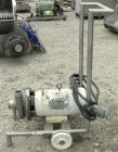 Used Ampco Centrifugal Pump, Model DC2 2 1/2X2, 316 stainless steel. 2 1/2