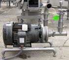 Used Ampco Centrifugal Pump, Model DC2 2 1/2X2, 316 Stainless Steel. 2-1/2
