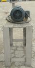 Used Ansimag Centrifugal Pump, model KM1515-AA, stainless steel. Rated approximately 50 gallons per minute at 10’ head. 1-1/2’’ inlet, 1’’ outlet, approximate 3-1/2