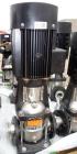 Used (3) CNP Lightweight Vertical Multistage Centrifugal Pump, Model CDLF16-2, 316 Stainless Steel. Driven by a 4kW, 3/60/480 Volt, 3500 rpm motor. Serial# . Lot of 3.