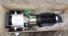 Used (3) CNP Lightweight Vertical Multistage Centrifugal Pump, Model CDLF16-2, 316 Stainless Steel. Driven by a 4kW, 3/60/480 Volt, 3500 rpm motor. Serial# . Lot of 3.