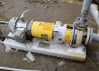 Used- Sulzer CPT Chemical Centrifugal Pump, Model CPT12-1B, Stainless Steel. Rated 50 gallons per minute at 55 head at 1770 ...