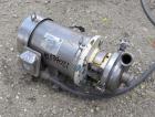 Used Stainless Steel Cherry-Burrell Flexflo Centrifugal Pump, Model 4AHK-F