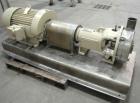 Used- Discflo Stainless Centrifugal Pump, Model 604-14