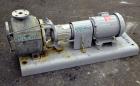 Used Stainless Steel Durco Mark III Unitized Self-Priming Centrifugal Pump