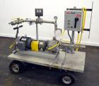 Used Durco Mark III Unitized Self-Priming Centrifugal Pump, Size 1J1.5X1US-6/60, 316 Stainless Steel. 1-1/2” Inlet, 1” outlet.  Rated approximately 80 gallons per minute at 120' head.  Gland mechanic...