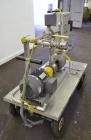 Used Durco Mark III Unitized Self-Priming Centrifugal Pump, Size 1J1.5X1US-6/60, 316 Stainless Steel. 1-1/2” Inlet, 1” outlet.  Rated approximately 80 gallons per minute at 120' head.  Gland mechanic...