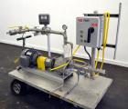 Used Durco Mark III Unitized Self-Priming Centrifugal Pump, Size 1J1.5X1US-6/60, 316 Stainless Steel. 1-1/2” Inlet, 1” outlet.  Rated approximately 80 gallons per minute at 120' head.  Gland mechanic...