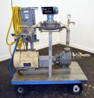 Used Durco Mark III Unitized Self-Priming Centrifugal Pump, Size 1J1.5X1US-6/60, 316 Stainless Steel. 1-1/2” Inlet, 1” outlet.  Rated approximately 80 gallons per minute at 120' head.  Gland mechanic...
